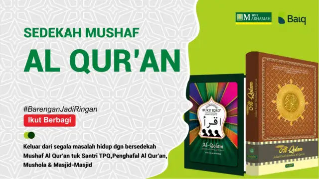 Ketika Al-Qur’an Menjadi Amal Jariyah