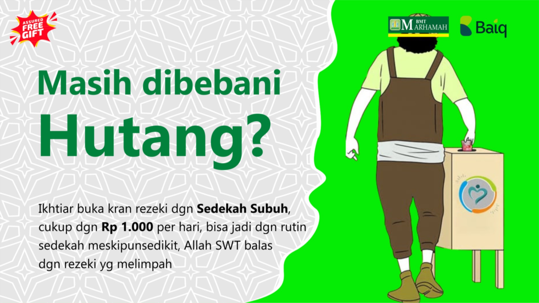 SEDEKAH SUBUH, KUNCI KEBERKAHAN HIDUP
