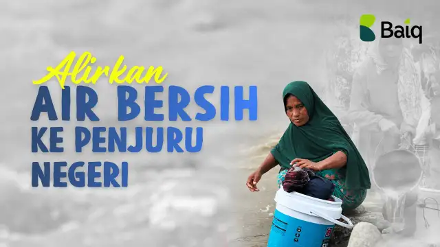 Alirkan Air Bersih, Sambung Kehidupan Pelosok Negeri