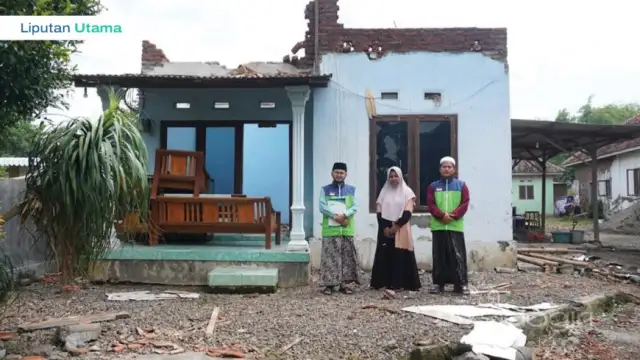 LAZ Sidogiri Salurkan Bantuan Benah Rumah bagi Korban Puting Beliung di Pasuruan