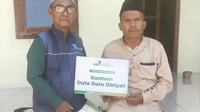 Peduli Pendidik, LAZ Sidogiri Salurkan Bantuan untuk Guru Madrasah di Bangkalan