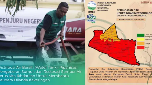 Basuh Duka Kekeringan Saudara Penjuru Negeri