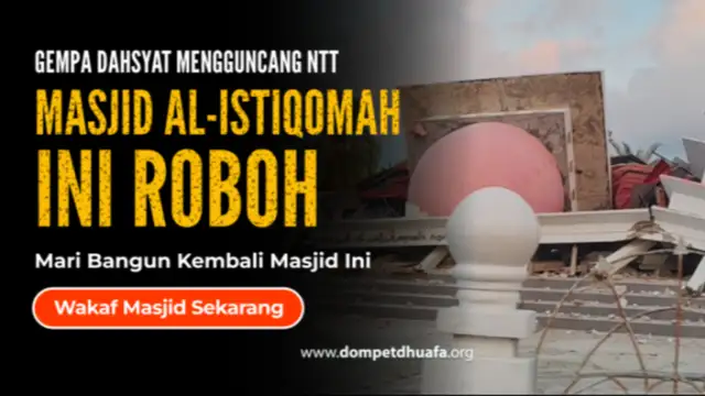 Masjid Roboh Akibat Gempa