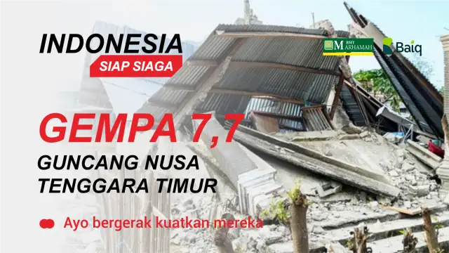 MENDESAK, HADIRKAN PERTOLONGAN DI NTT