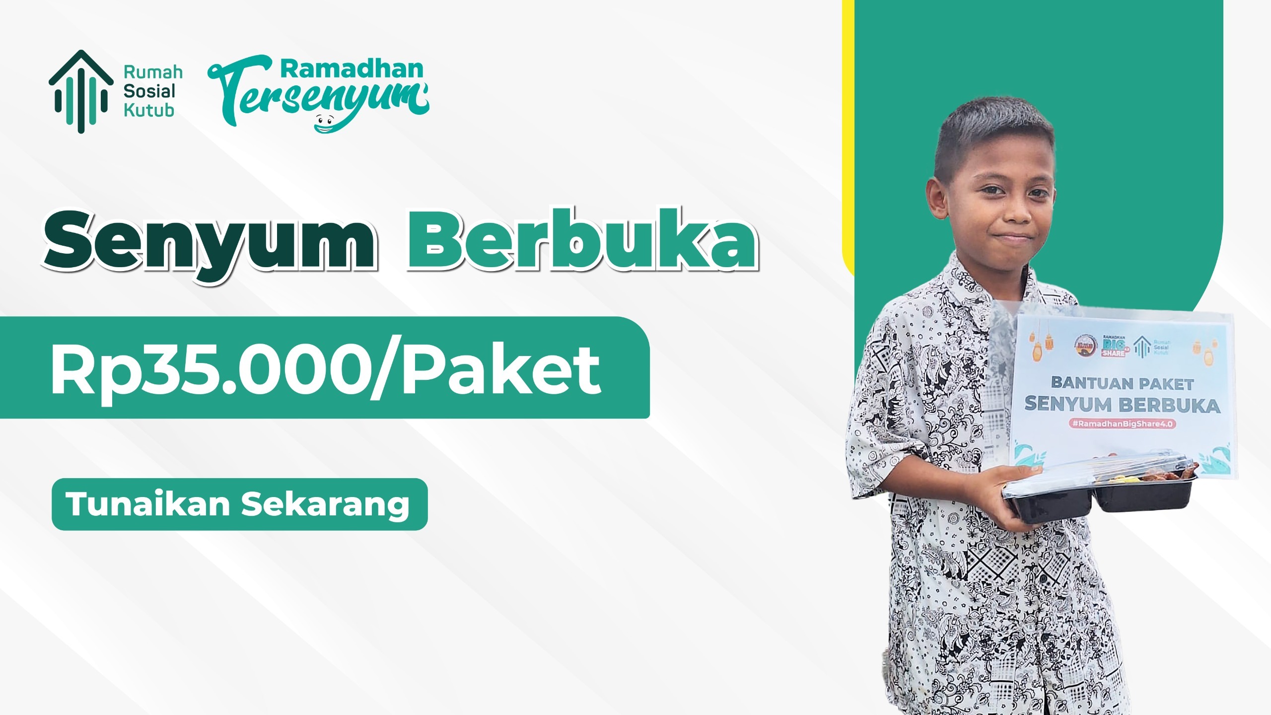 Ramadhan Tersenyum Berbuka