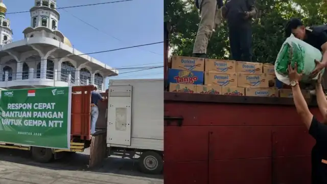 6 Ton Bantuan Jalur Darat Tiba di Nagekeo