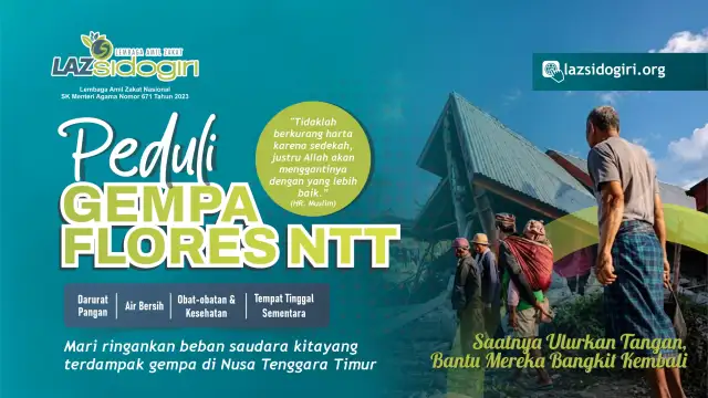 NTT Berduka | Bantu Saudara Kita Terdampak Gempa