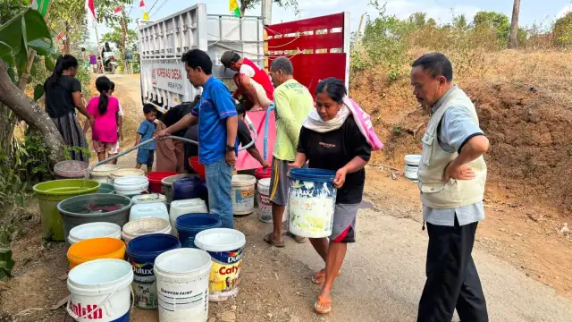 Banyu Mili, akhirnya ember kami terisi kembali