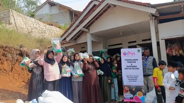 Laznas PYI Bantu Petani Dhuafa Kab. Bandung
