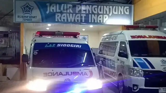 Perjalanan 18 Ambulans LAZ Sidogiri di sebagian kabupaten di Indonesia