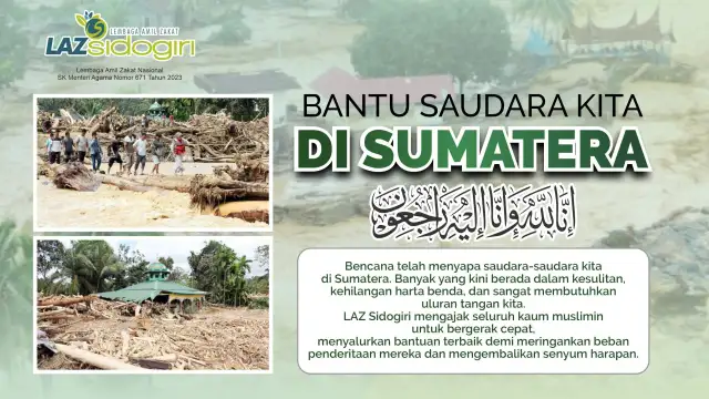 LAZ Sidogiri Pulihkan Semangat Belajar Anak-Anak Korban Banjir Aceh Tamiang