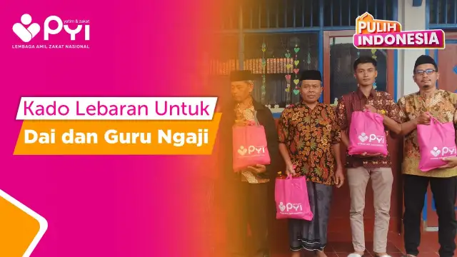 Kado Bahagia Bagi Dai dan Guru Ngaji