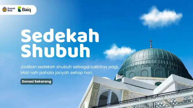 Sedekah Subuh untuk Sembako Lansia dan Dhuafa